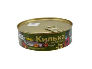 Килька “Каспийская” в томатном соусе ПО-ГАВАЙСКИ (240 грамм с ключом)