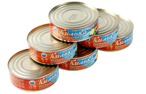 Килька “Каспийская” в томатном соусе (240 грамм)